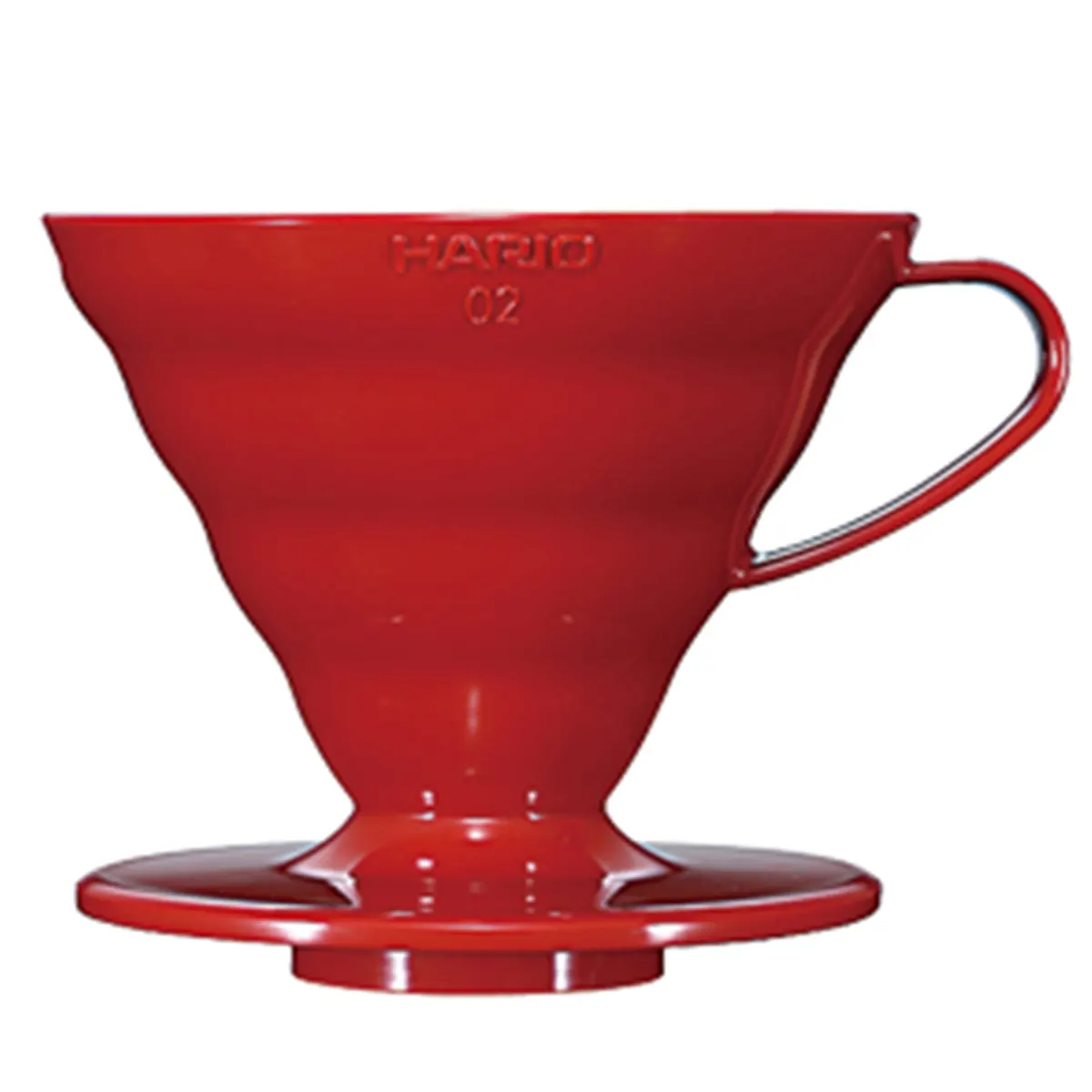 hario v60 plastik dripper kırmızı