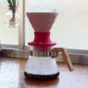 Hario V60 Immersion seramik Dripper SWITCH pembe