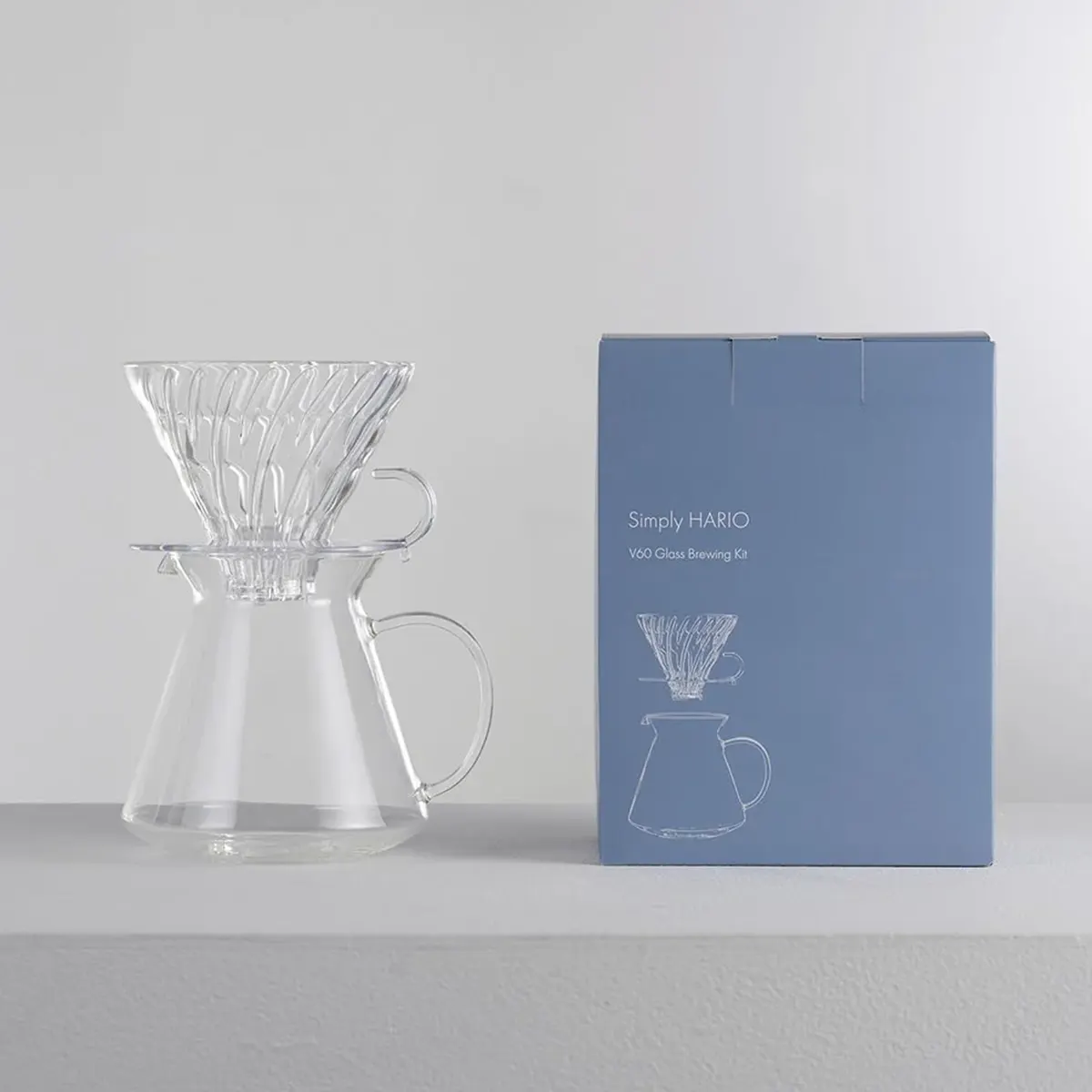 Simply Hario V60 02 Cam Demleme Seti cam