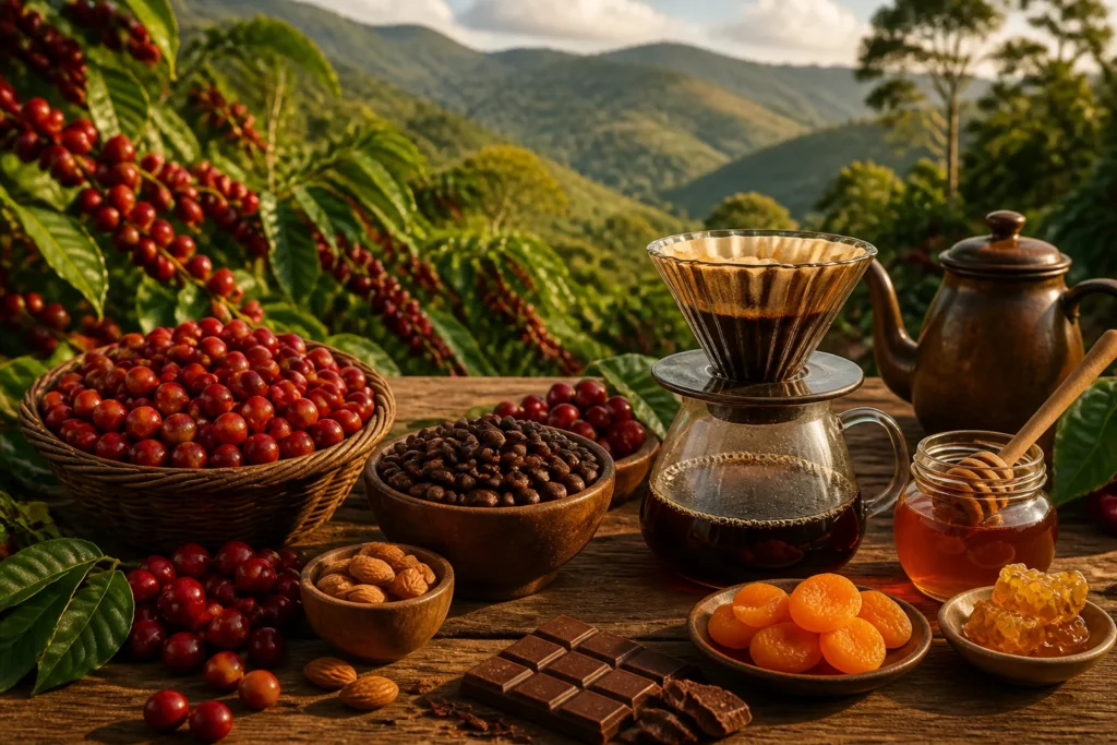 Colombia Huila Cherry Fiesta: Çikolata, Bal, Badem ve Kayısı