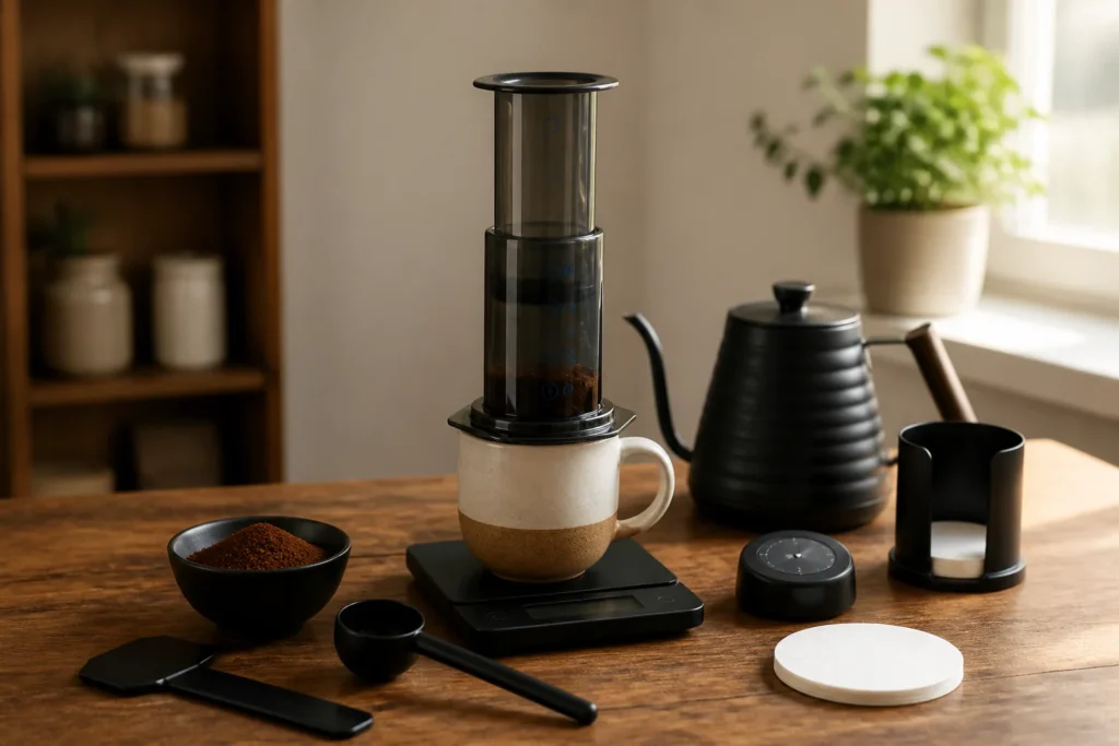 AeroPress ile Kahve Nasıl Yapılır? 16-18 Gram Başlangıç Reçetesi