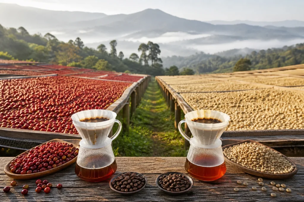 Ethiopia Guji Kahvesi Nedir? Natural ve Washed Tat Profili