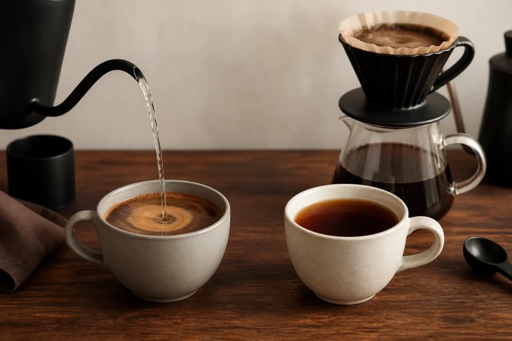 Americano ile Filtre Kahve Arasındaki Fark Nedir?
