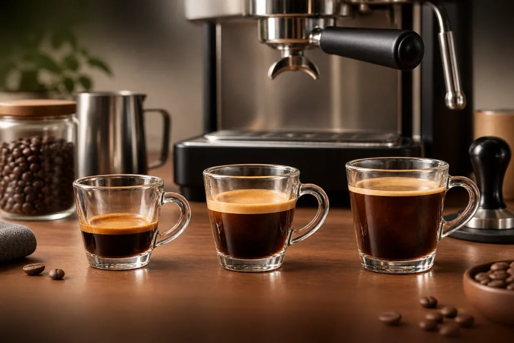Ristretto, Espresso ve Lungo Arasındaki Fark