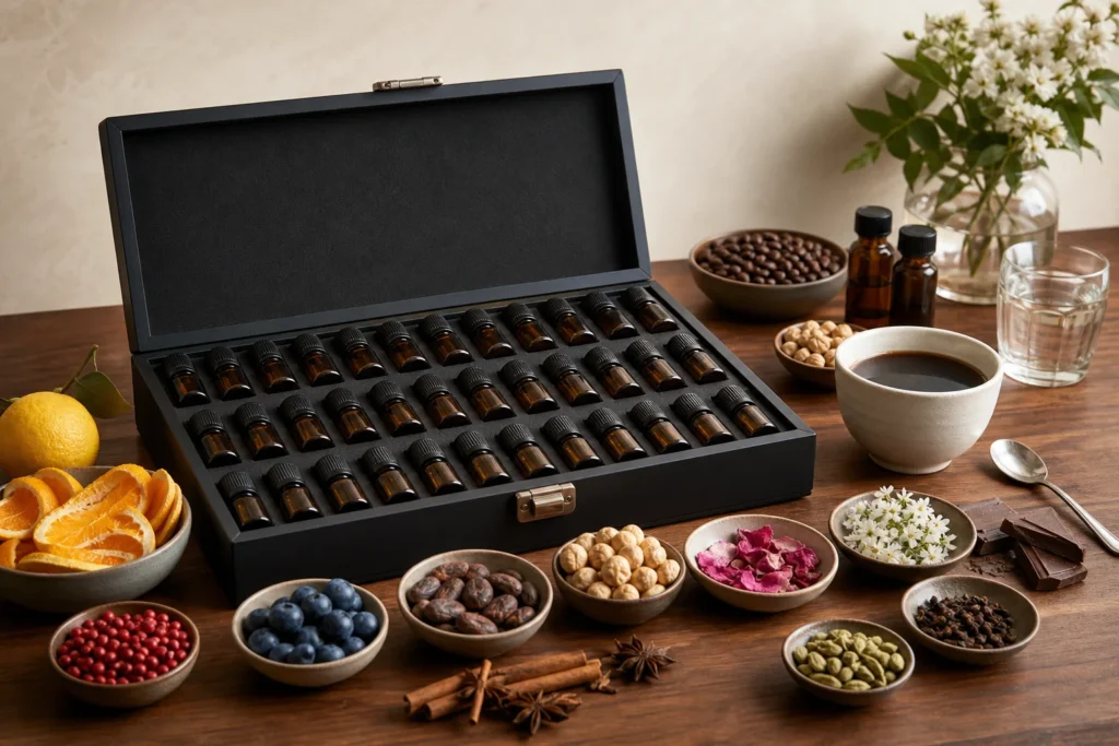 Kahve Aroma Kiti Nedir? Koku Eğitim Seti Nasıl Kullanılır?
